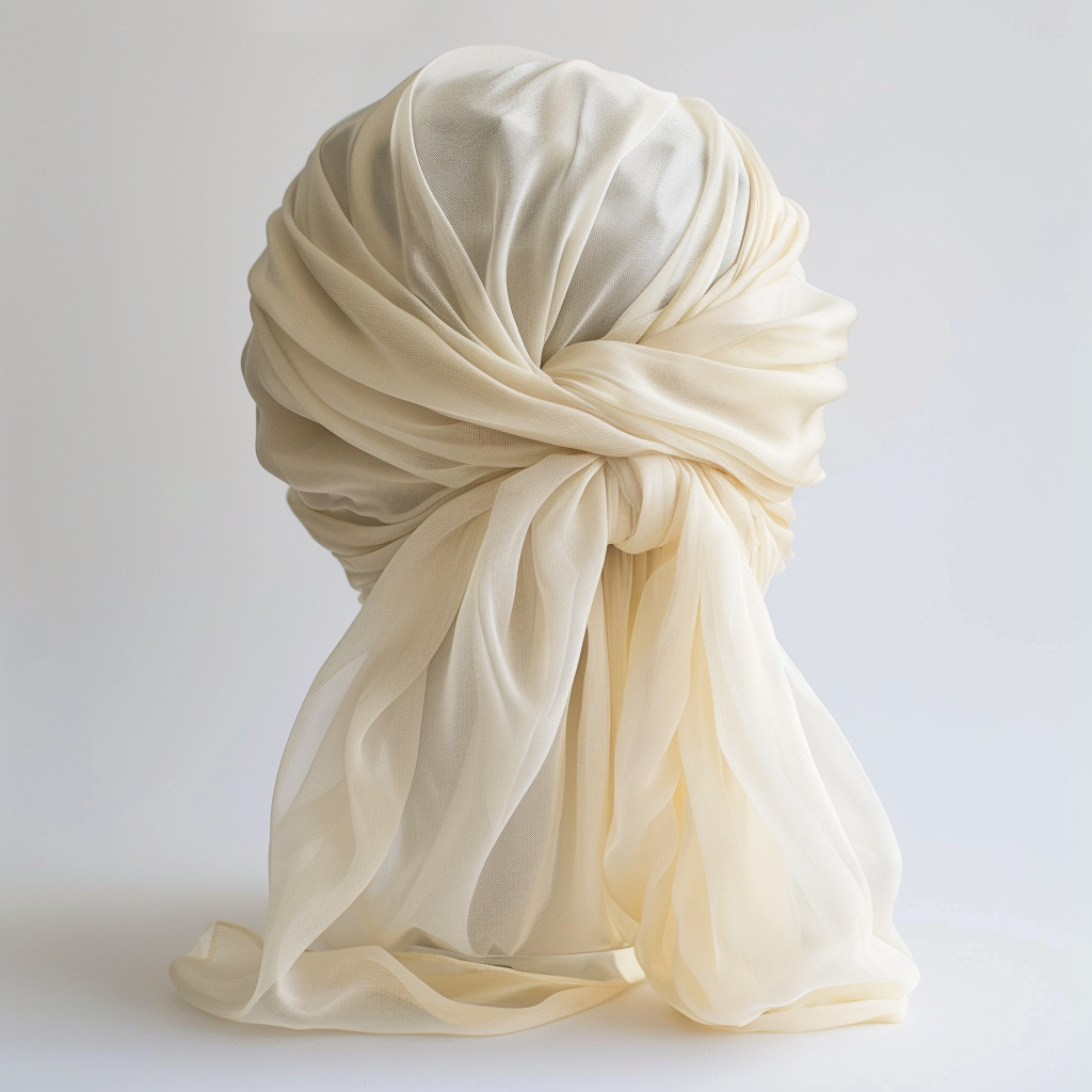 Cream Wedding Turban